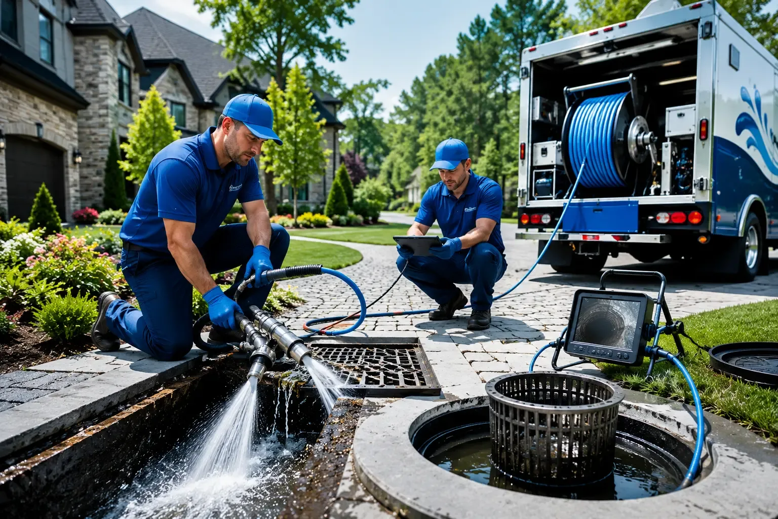 Local outdoor drain cleaning professionals in Cherryville, NC